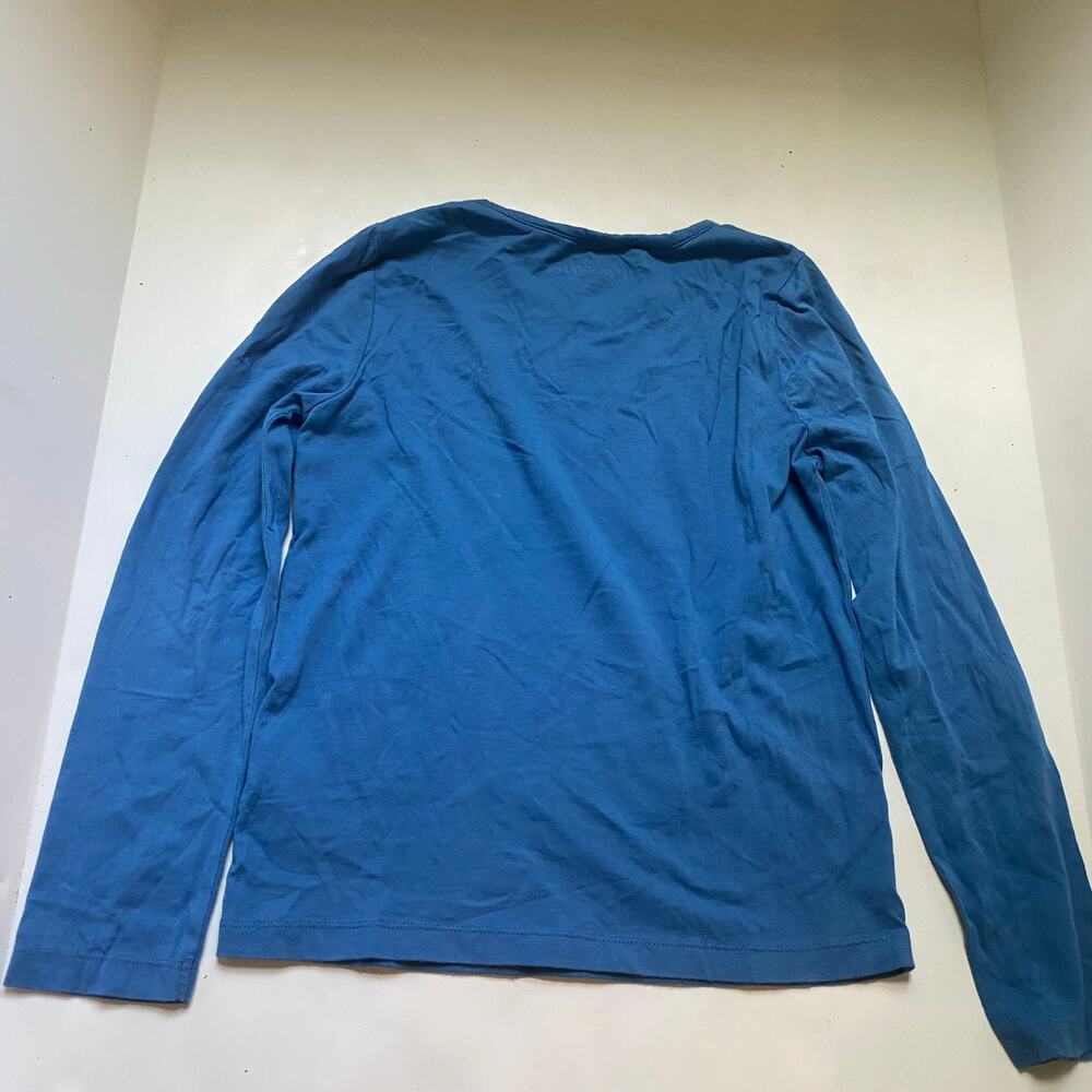 Mini Boden Blue Bunny Rabbit Strawberry SuperStitch Long Sleeve Shirt - Picture 2 of 2